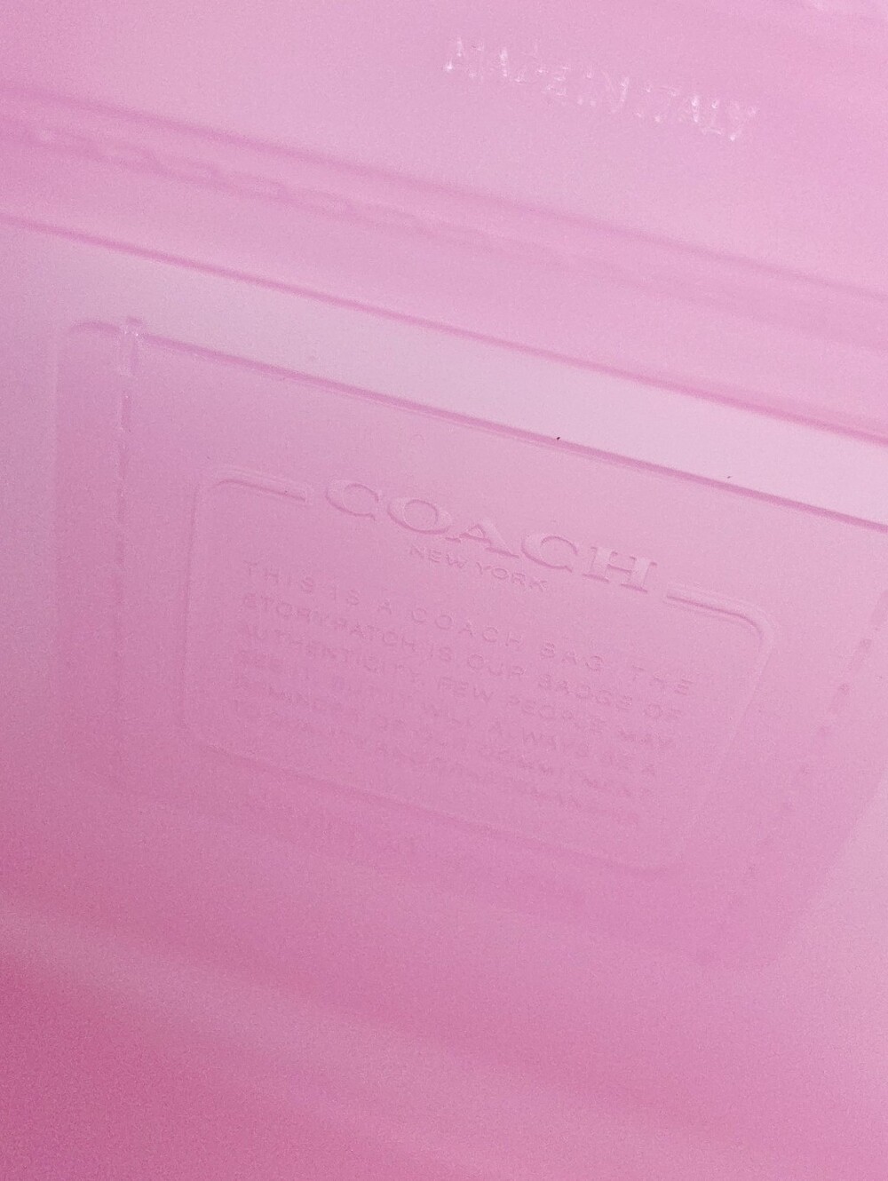 EXCELLENT RARE COACH JELLY TABBY BAG - BRIGHT PINK - Picture 11 of 11